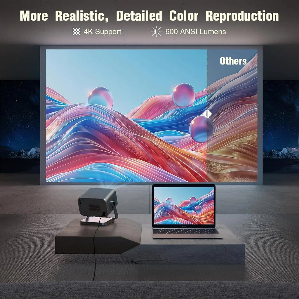 Netflix Certified Portable Mini Projector